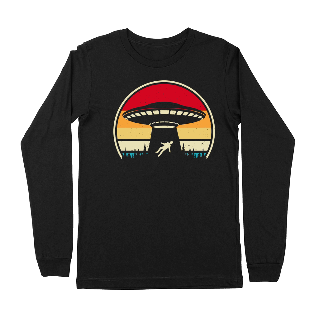 Vintage UFO Alien 10 Premium Long Sleeve