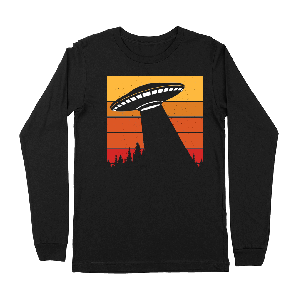 Vintage UFO Alien 8 Premium Long Sleeve