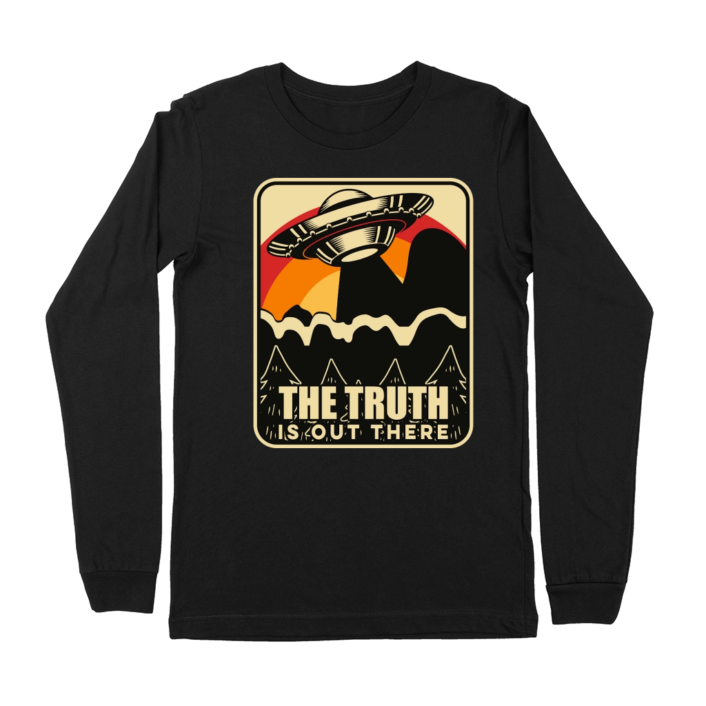 Vintage UFO Alien the Truth is out there Premium Long Sleeve