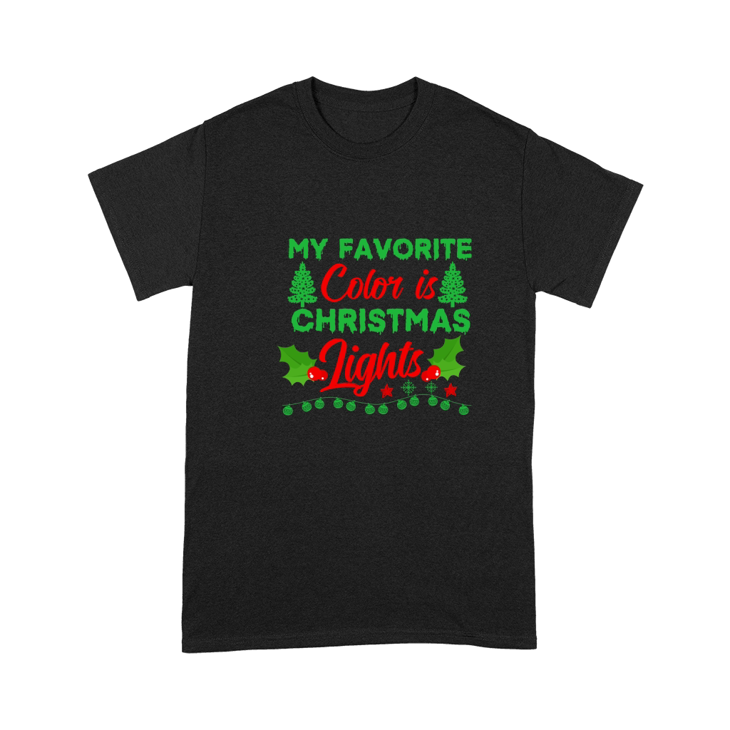 My Favorite Color is Christmas Lights  2 Premium T-shirt