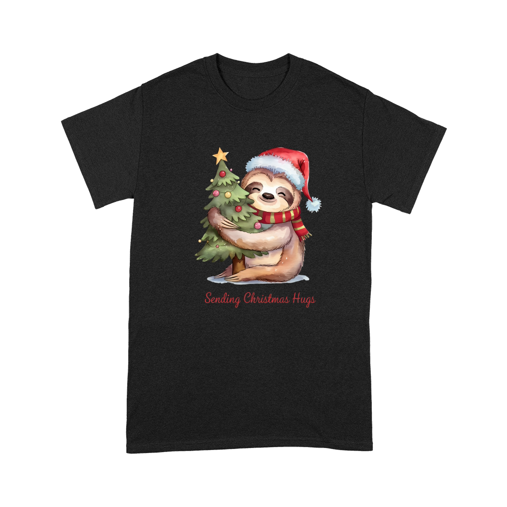 Sending Christmas Hugs Vintage Christmas 02 Premium T-shirt