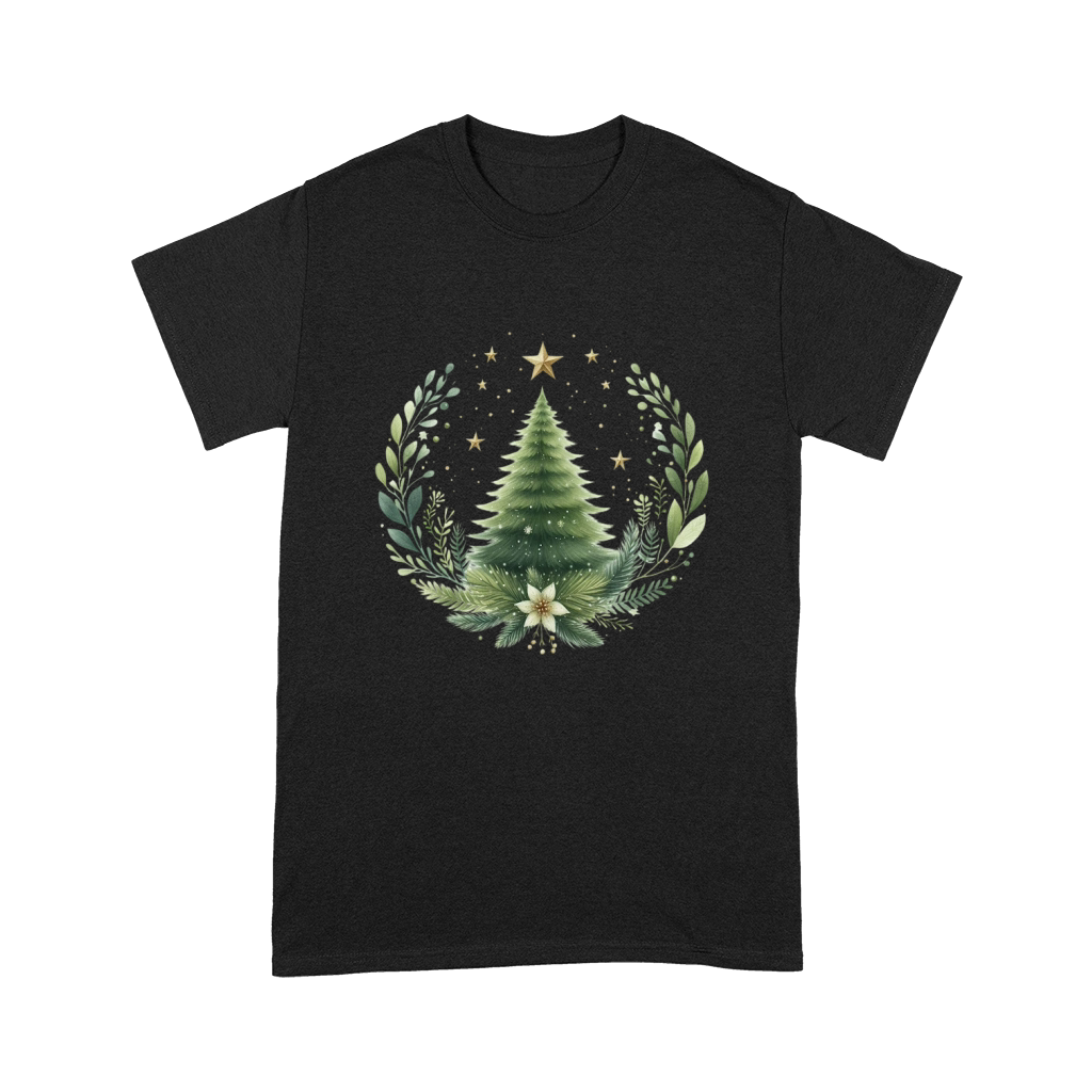 Watercolor Christmas tree Clipart 03 Premium T-shirt