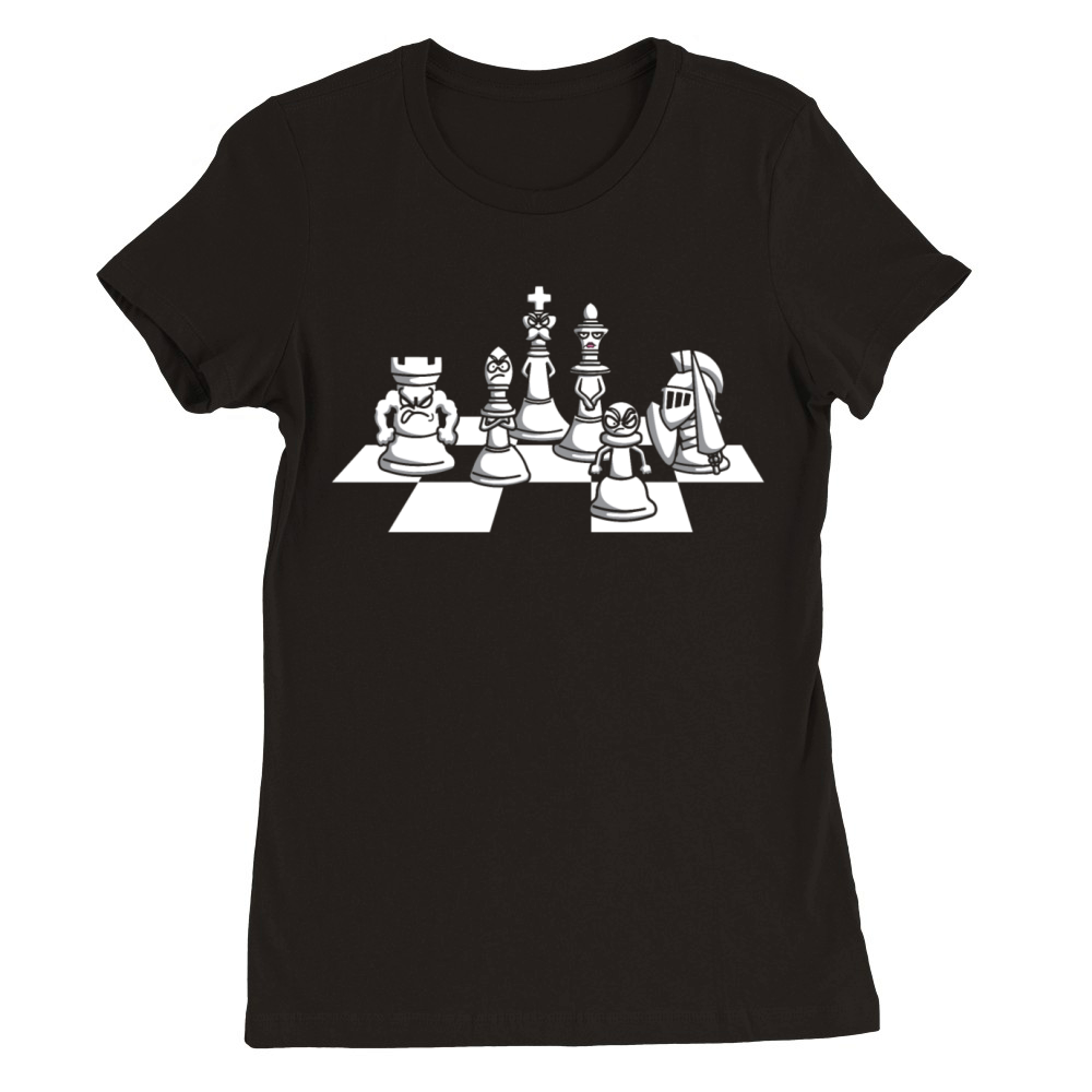 Chess chess piece Premium Womens Crewneck T-shirt