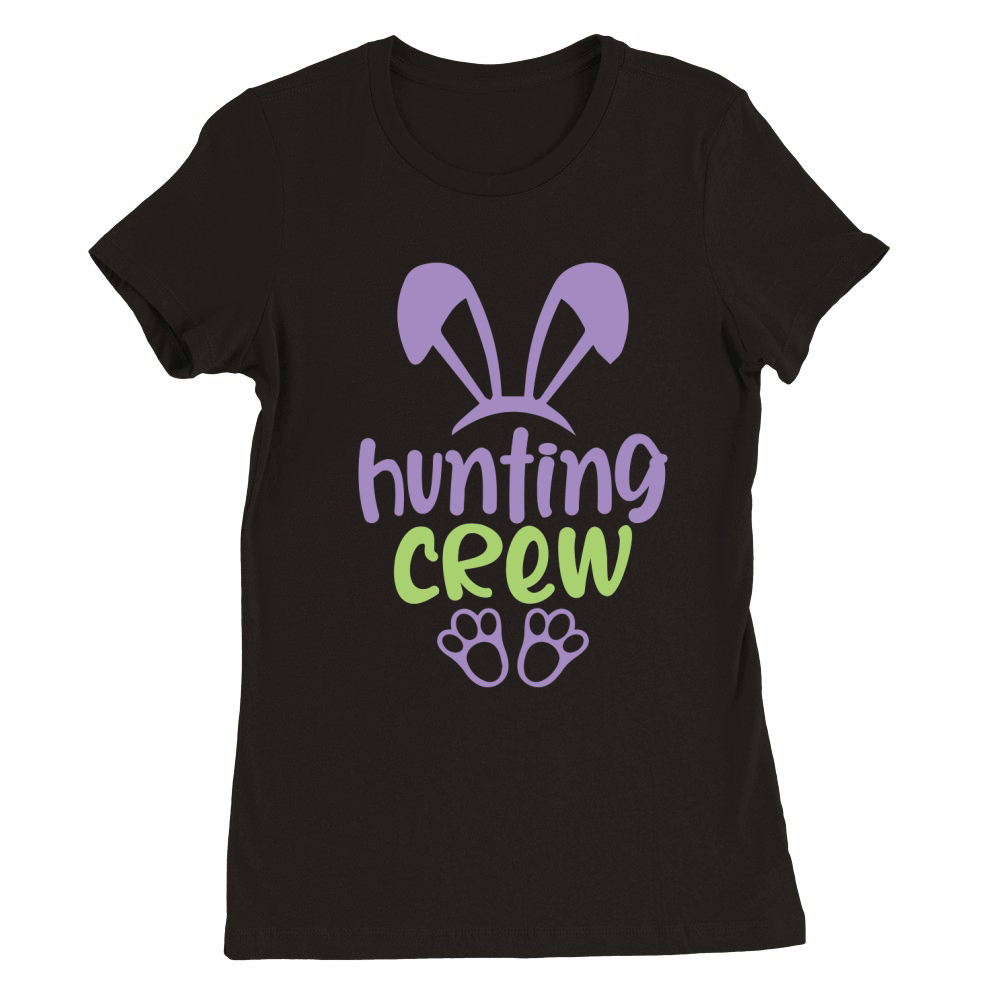 Hunting crew Premium Womens Crewneck T-shirt