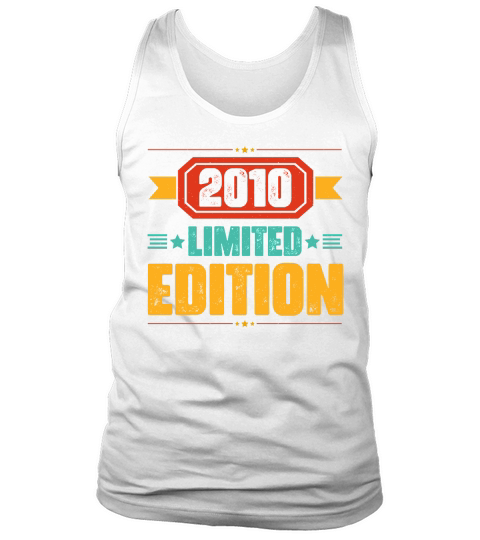 2010 Limited Edition Birthday T Shirt Design (1) Tank Top Unisex