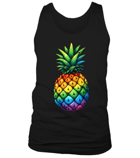 Colorful Pineapple Tank Top Unisex