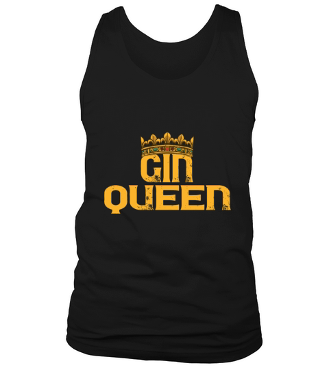 Gin Queen Malle Party Alcohol Lover Mallorca Tank Top Unisex