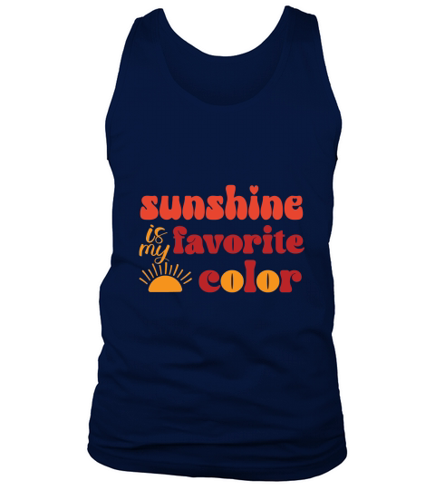 Sunshine is my favorite color Tank Top Unisex
