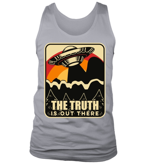 Vintage UFO Alien the Truth is out there Tank Top Unisex