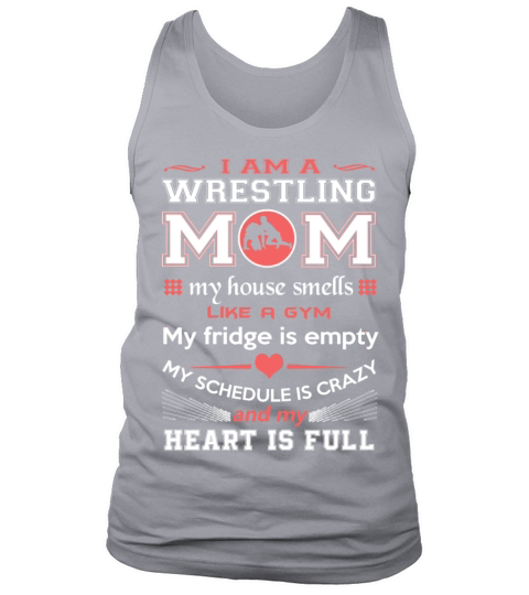 Wrestling Wrestling mom My fridge is empty m Tank Top Unisex