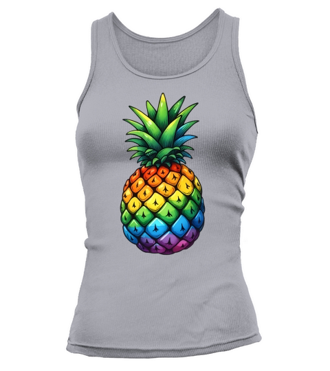 Colorful Pineapple Tank top Woman