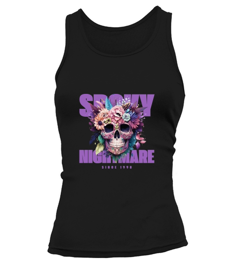 Spoky nighimare Tank top Woman