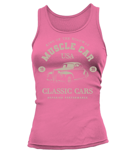 USA Vintage muscle cars tee poster graphics (1) Tank top Woman
