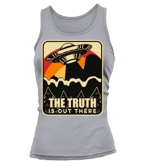 Vintage UFO Alien the Truth is out there Tank top Woman