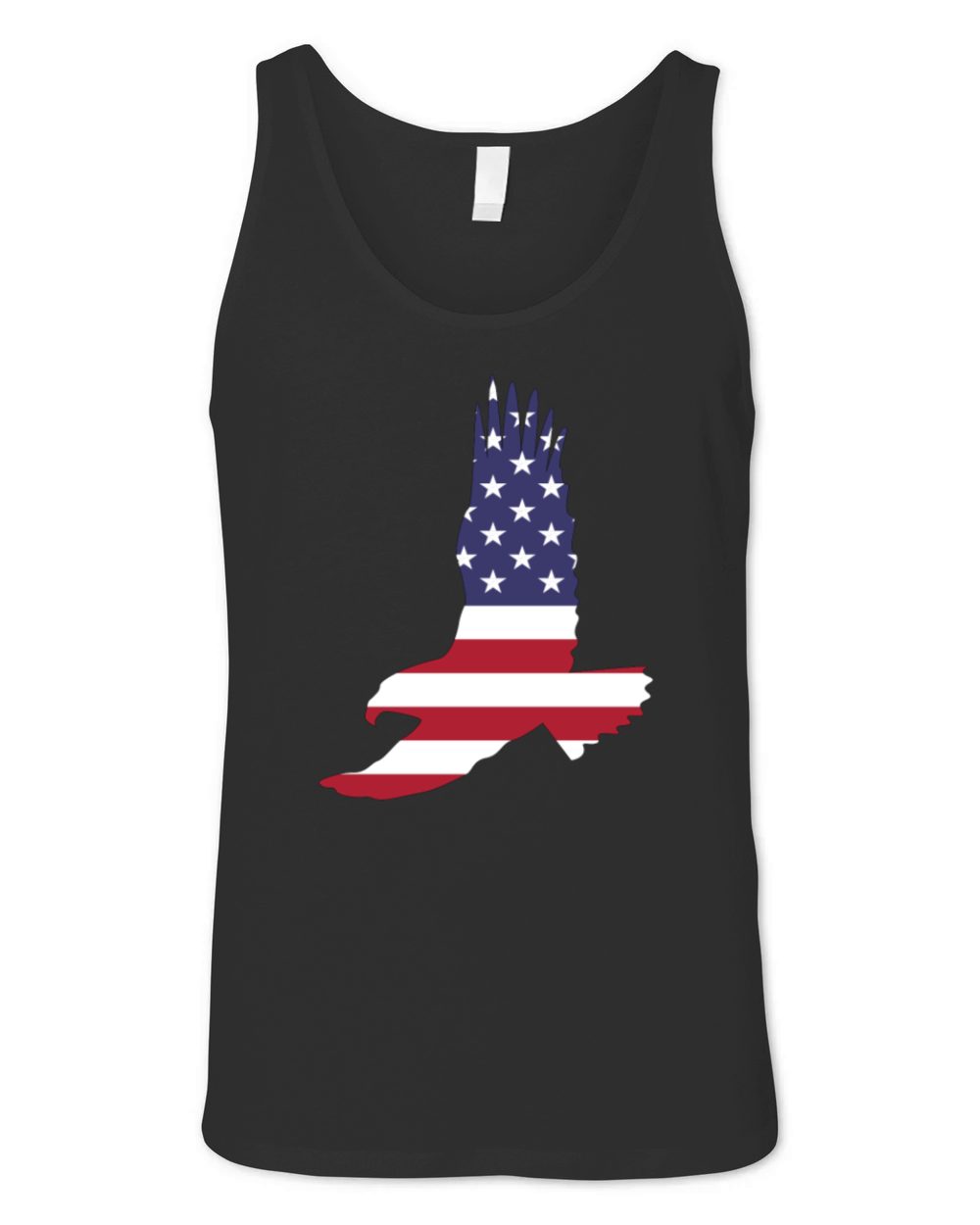 American Flag American Eagle Patriotic Symbol Unisex Jersey Tank