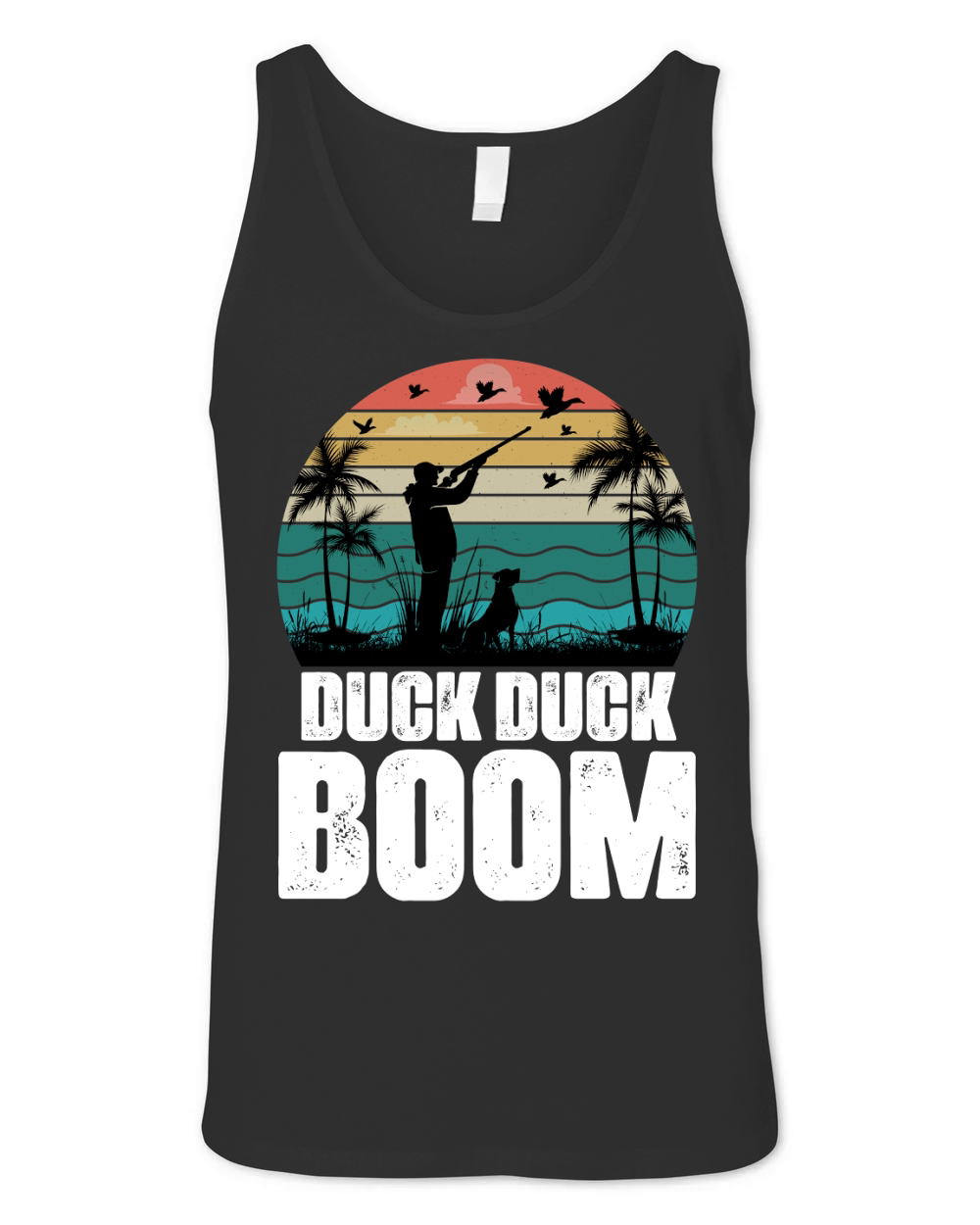 Duck Duck Boom (2) Unisex Jersey Tank