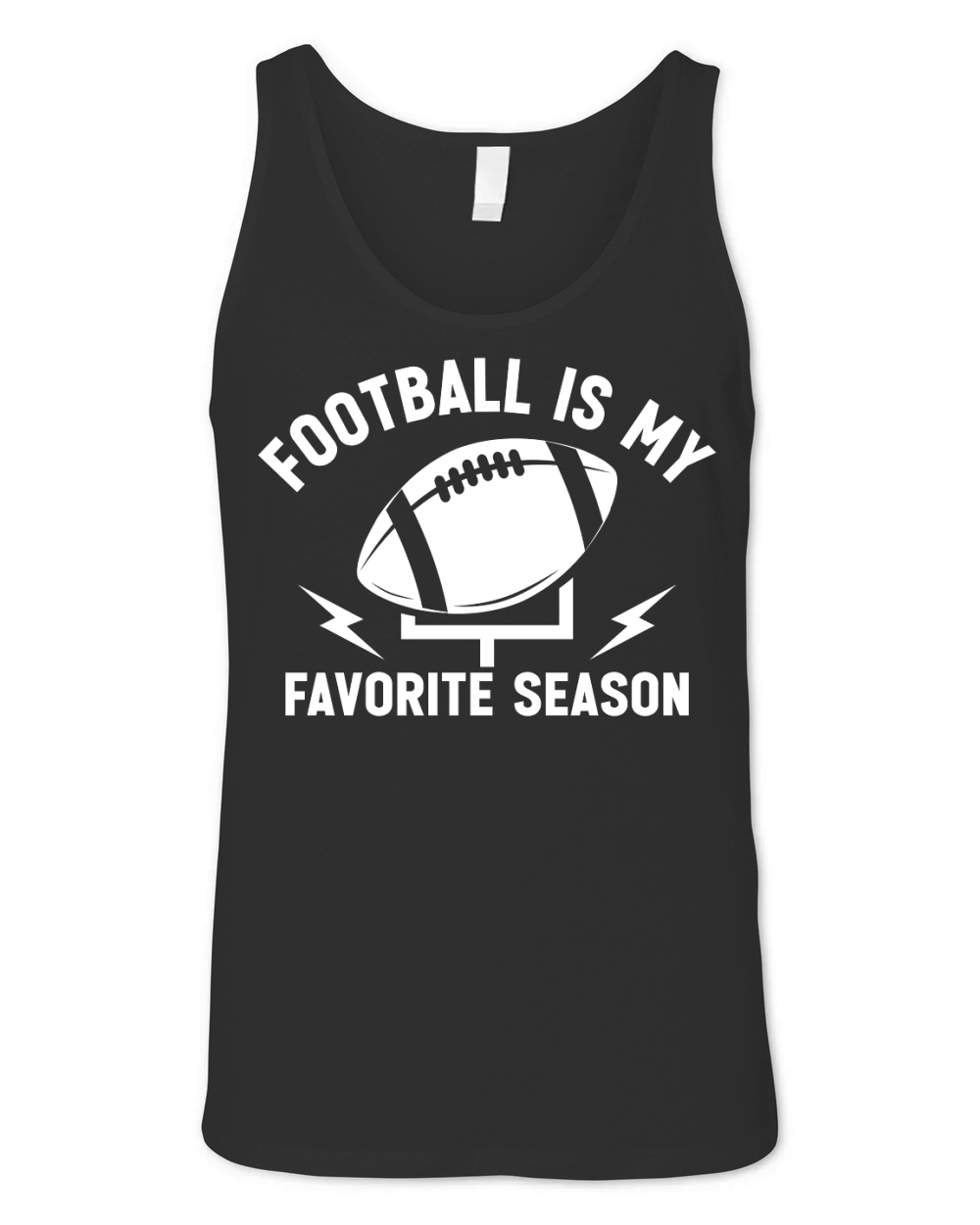 football is my favorite season 4 Unisex Jersey Tank