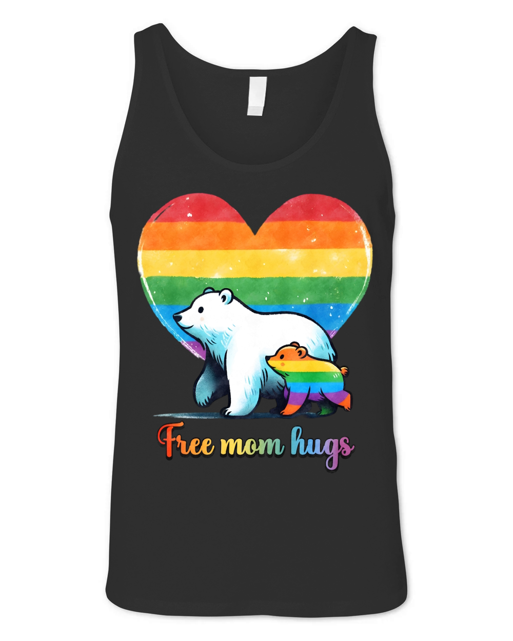 Free Mom Hugs Unisex Jersey Tank