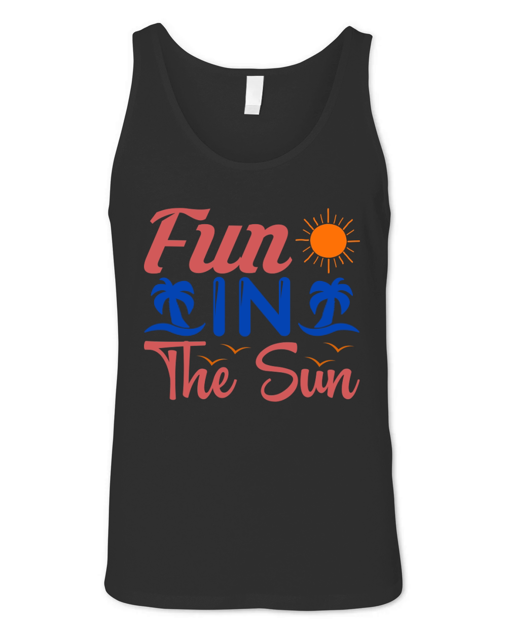 Fun in the sun 1 Unisex Jersey Tank