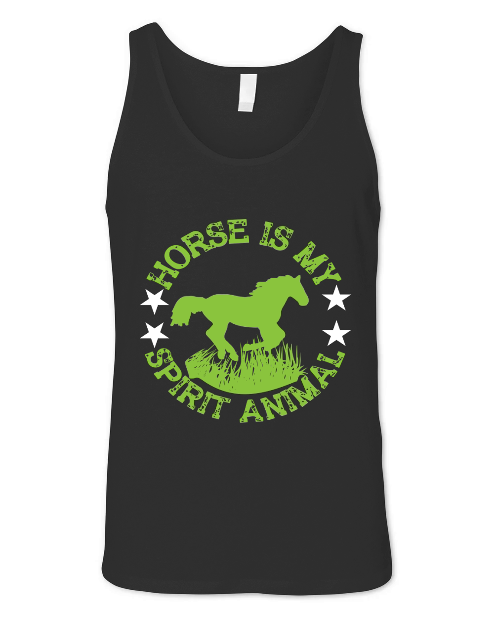 Horse is My Spirit Animal Unisex Jersey Tank