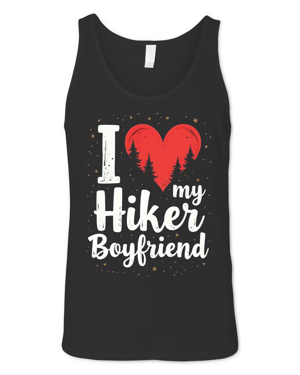 I my hiker boyfriend Unisex Jersey Tank