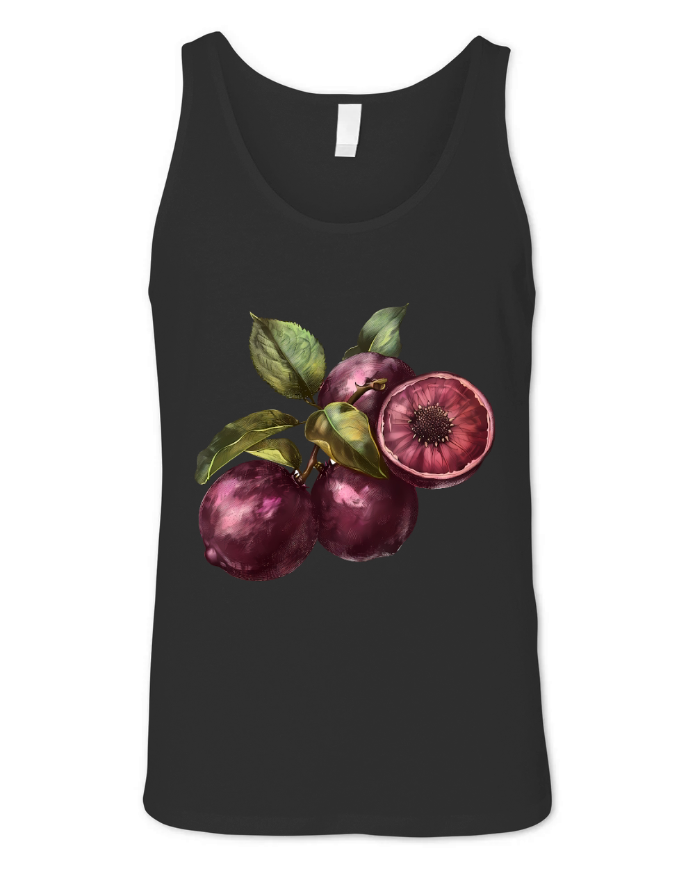 Mangosteens Queen of Fruits Vintage Unisex Jersey Tank