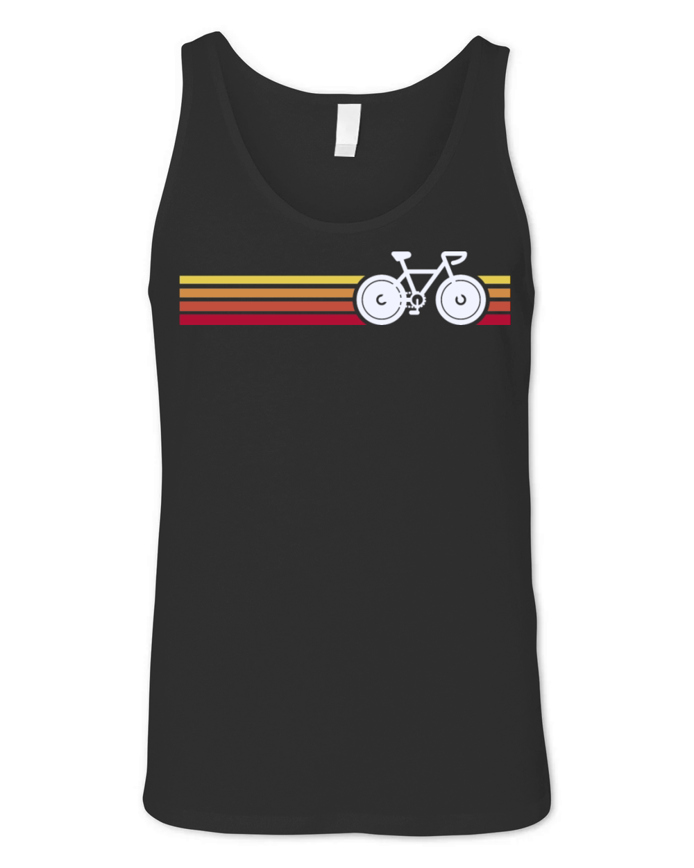 Retro Bicycle Unisex Jersey Tank