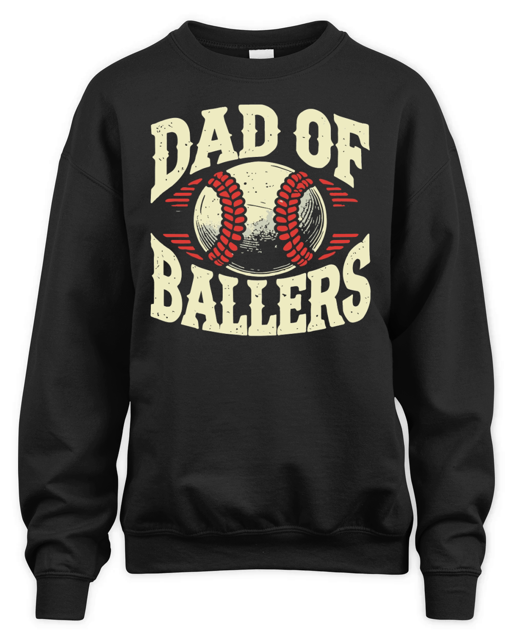 Baseball and Softball Dad Unisex Premium Crewneck Sweatshirt
