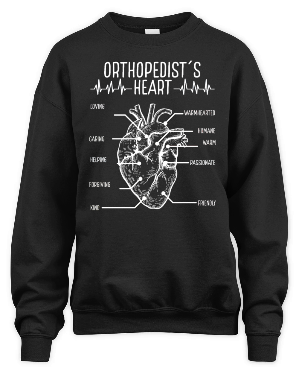 Certified Orthopedist Essentials Orthopedic Doctor Unisex Premium Crewneck Sweatshirt