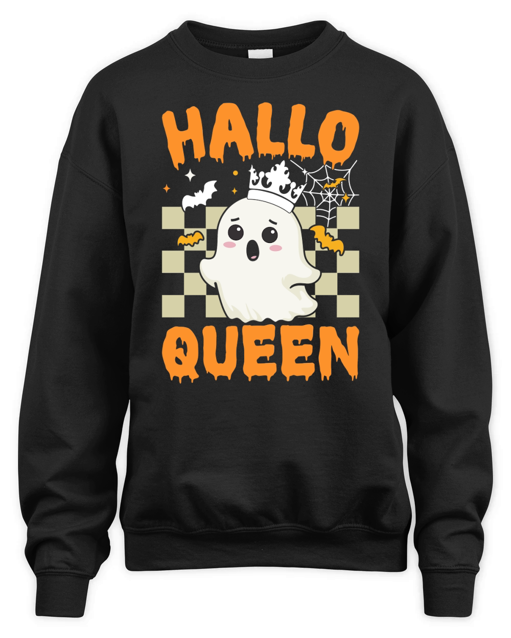 hallo queen (2) Unisex Premium Crewneck Sweatshirt