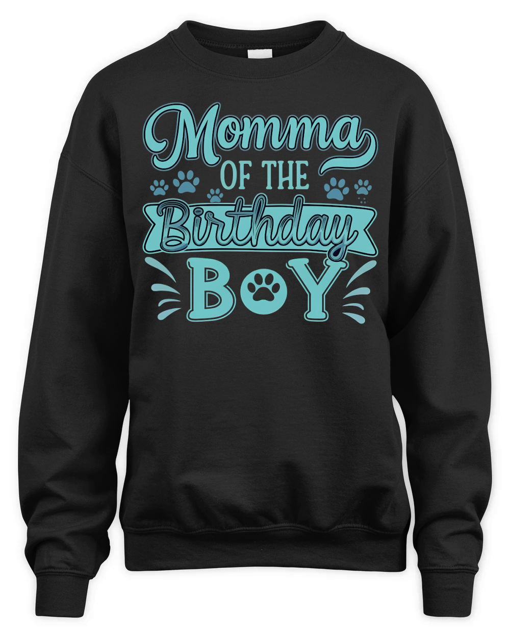 Momma Of The Birthday boy 02 Unisex Premium Crewneck Sweatshirt