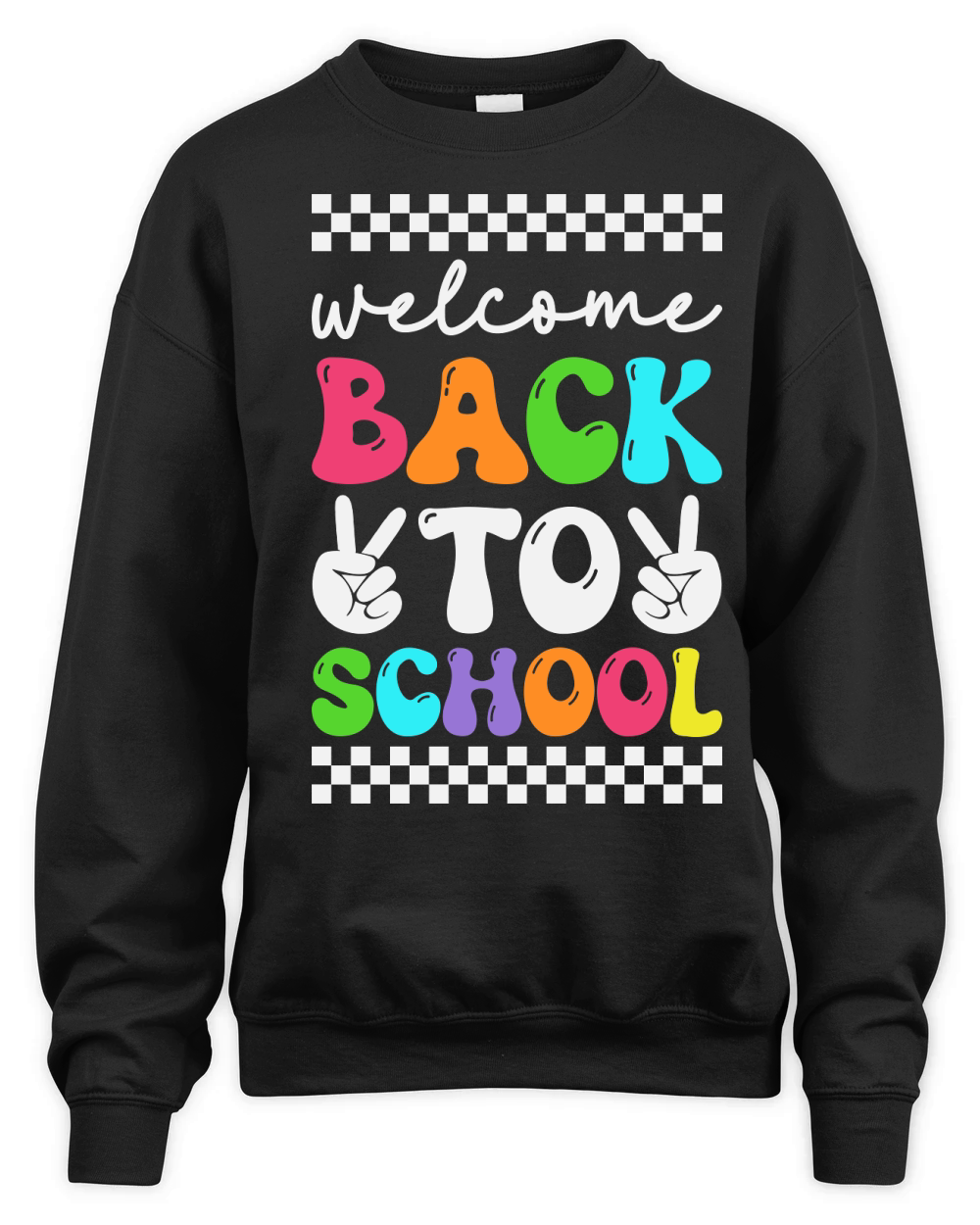 Welcome Back To School Unisex Premium Crewneck Sweatshirt
