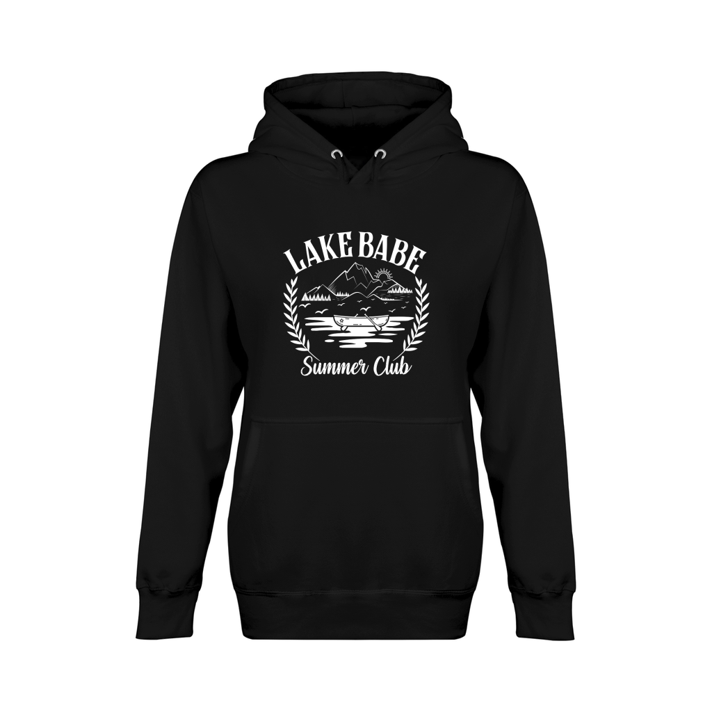Lake Babe Summer Club, Vacation W Unisex Premium Pullover Hoodie