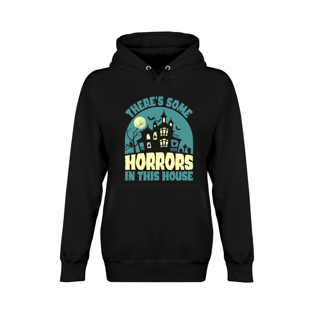 Theres Some Horrors In This House Unisex Premium Pullover Hoodie
