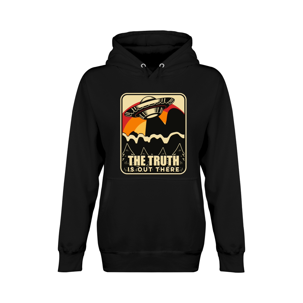 Vintage UFO Alien the Truth is out there Unisex Premium Pullover Hoodie