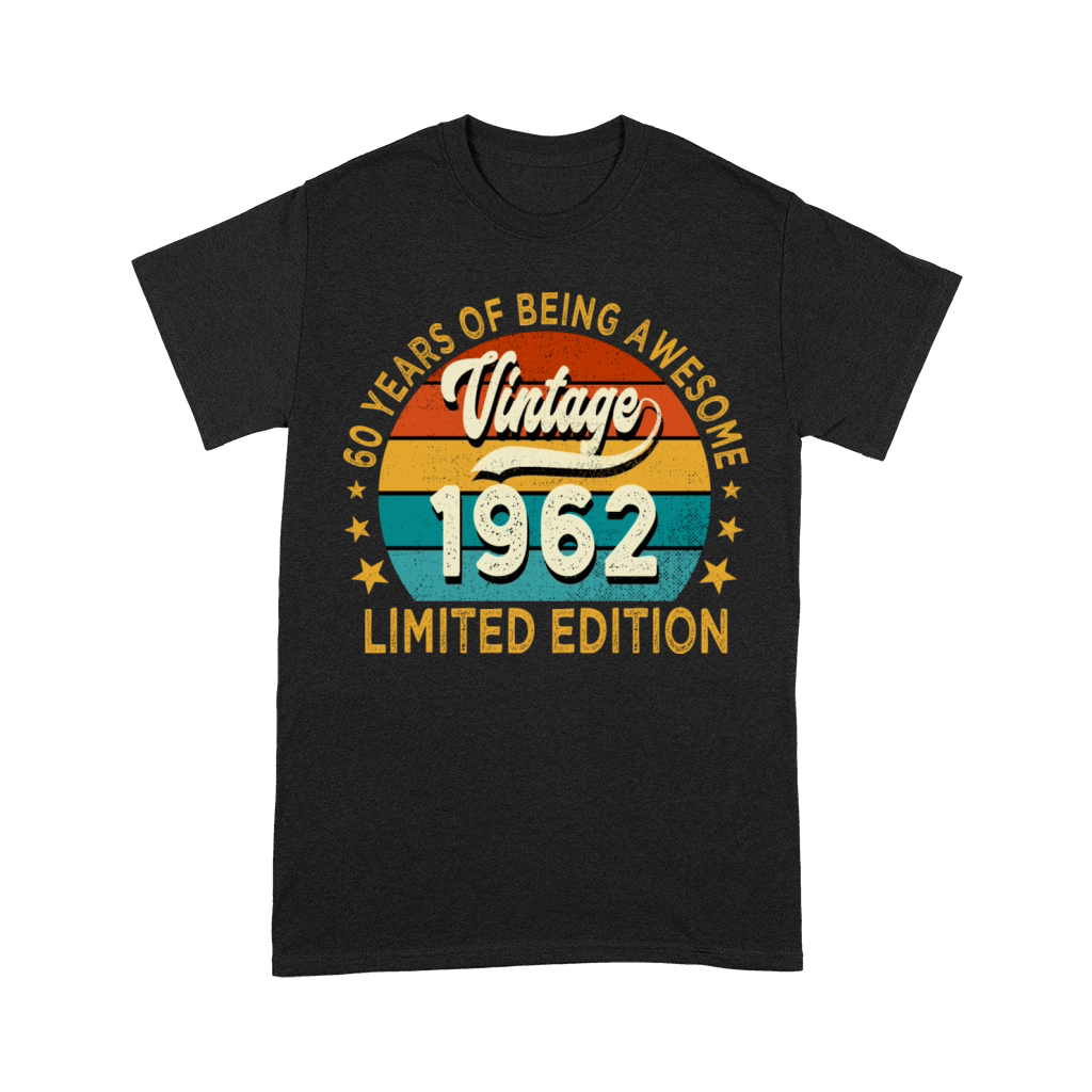 1962 Vintage Birthday Gift Limited Edition 60th Unisex T-Shirt