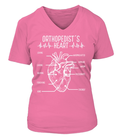 Certified Orthopedist Essentials Orthopedic Doctor V-neck T-Shirt Woman