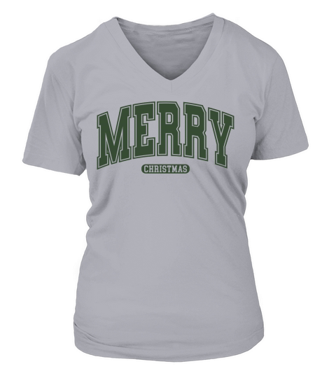 merry christmas 6 (2) V-neck T-Shirt Woman