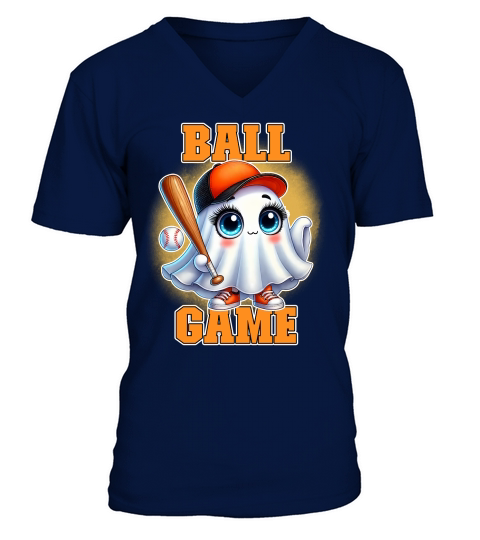 Cute Baby Ghost V-Neck T-shirt
