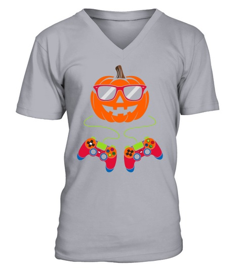 Funny Halloween (1) V-Neck T-shirt