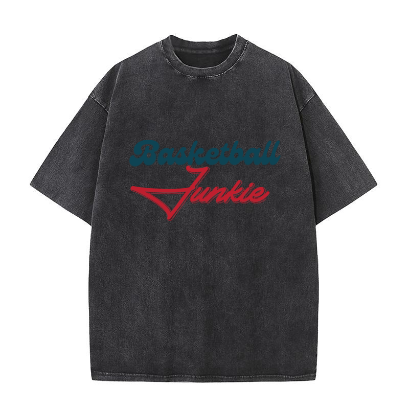 Basketball Junkie Washed T-Shirt