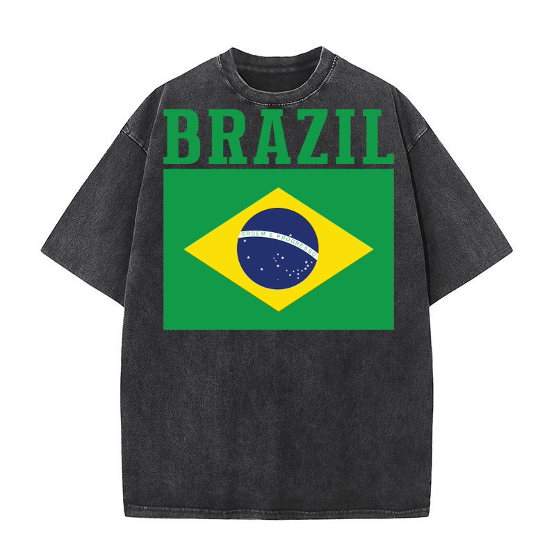 BRAZIL 02 Washed T-Shirt