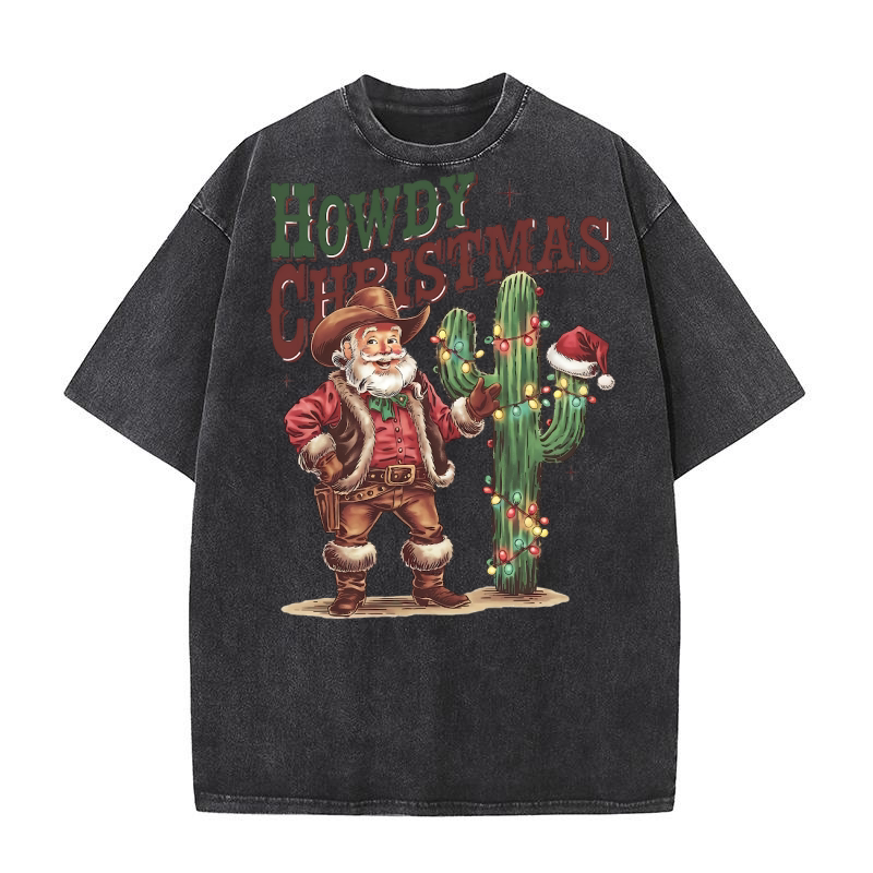 Howgy christmas 9 Washed T-Shirt