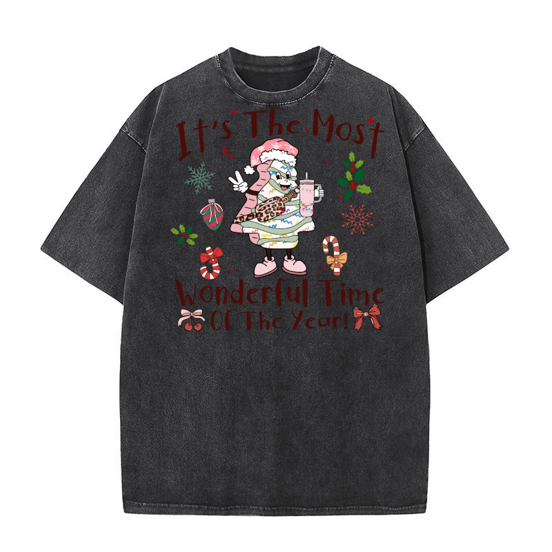 Its the most wonderful time of the year! Washed T-Shirt
