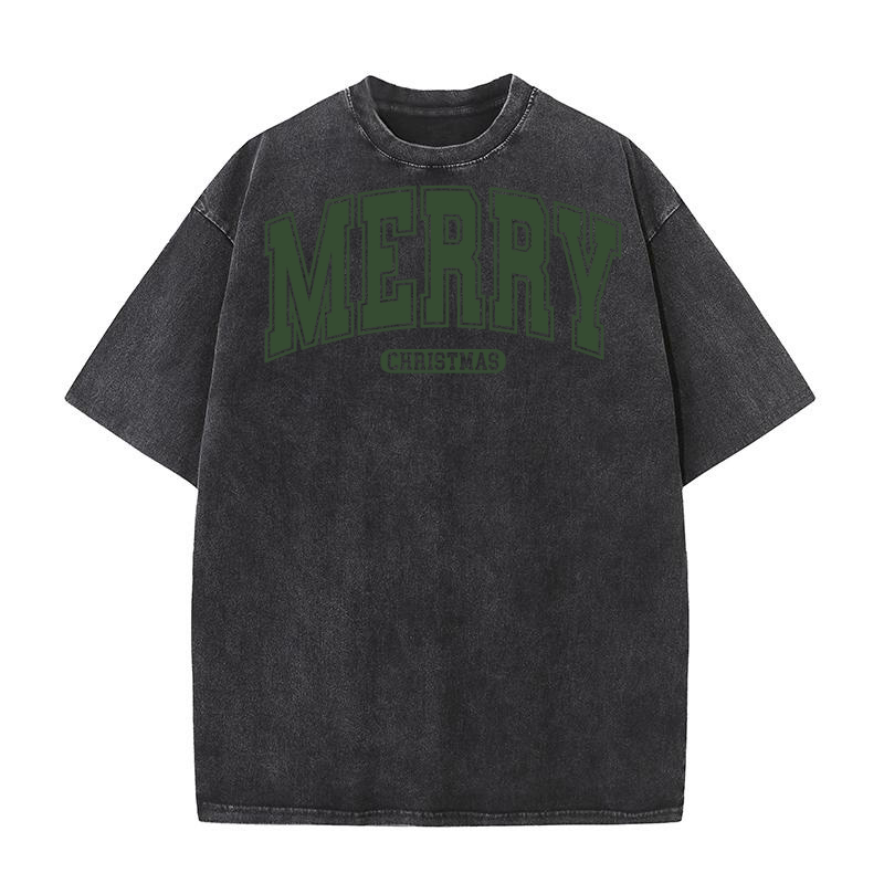 merry christmas 6 (2) Washed T-Shirt