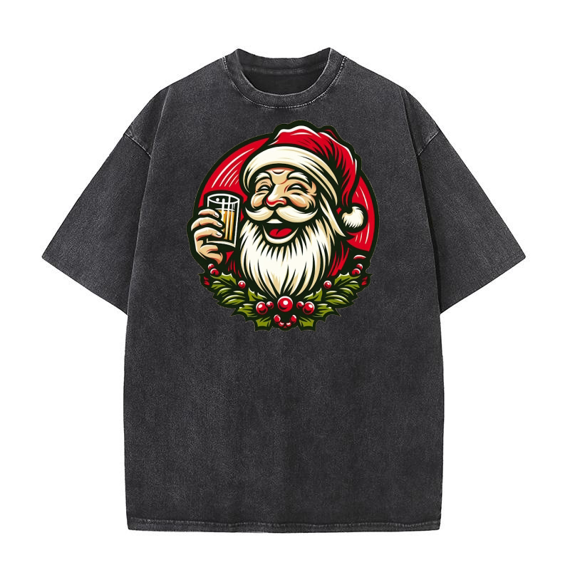 santa claus 7 Washed T-Shirt