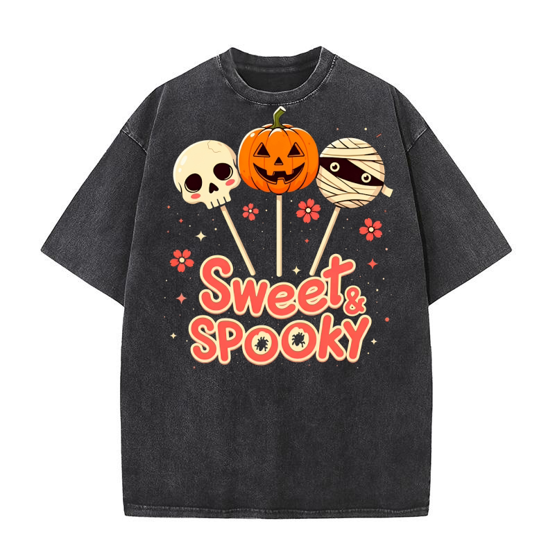 Sweet Spooky 1 Washed T-Shirt