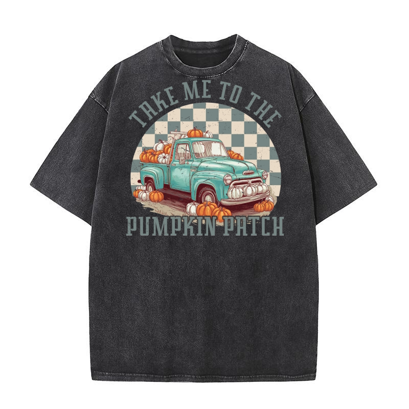 Take Me To The Pumpkin Patch Washed T-Shirt