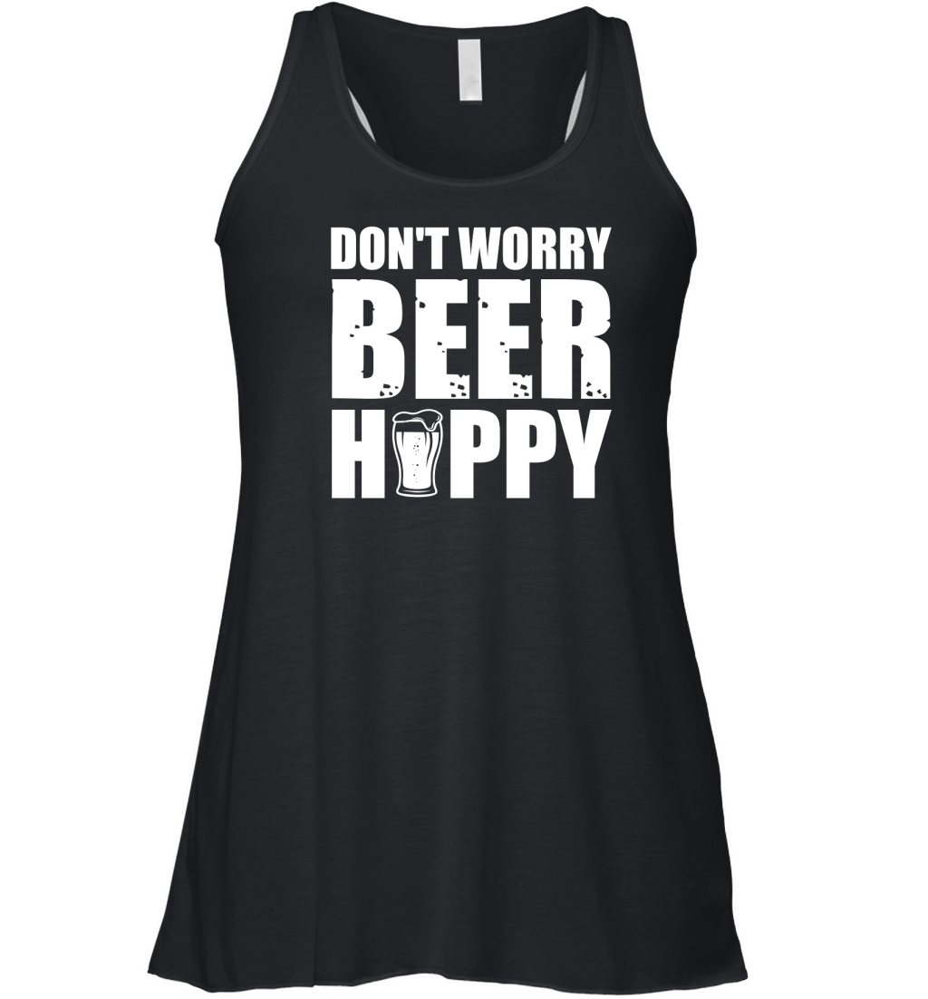 Dont Worry Beer Happy 6 Women's Flowy Tank Top