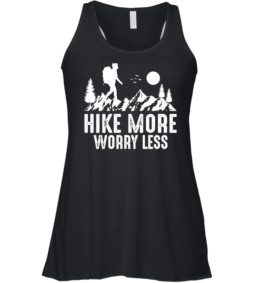 Hike More Worry Less Women's Flowy Tank Top